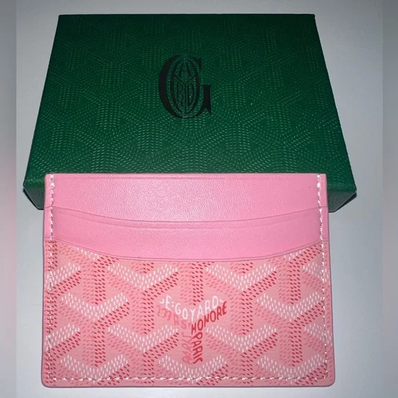 Goyard Pink Card Holder - Picture 4 of 5